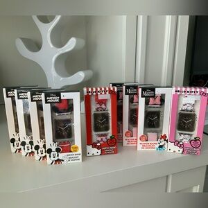 Apple Watch Bands Hello Kitty, Minnie Mouse, Mickey Mouse $15 EACH NEW